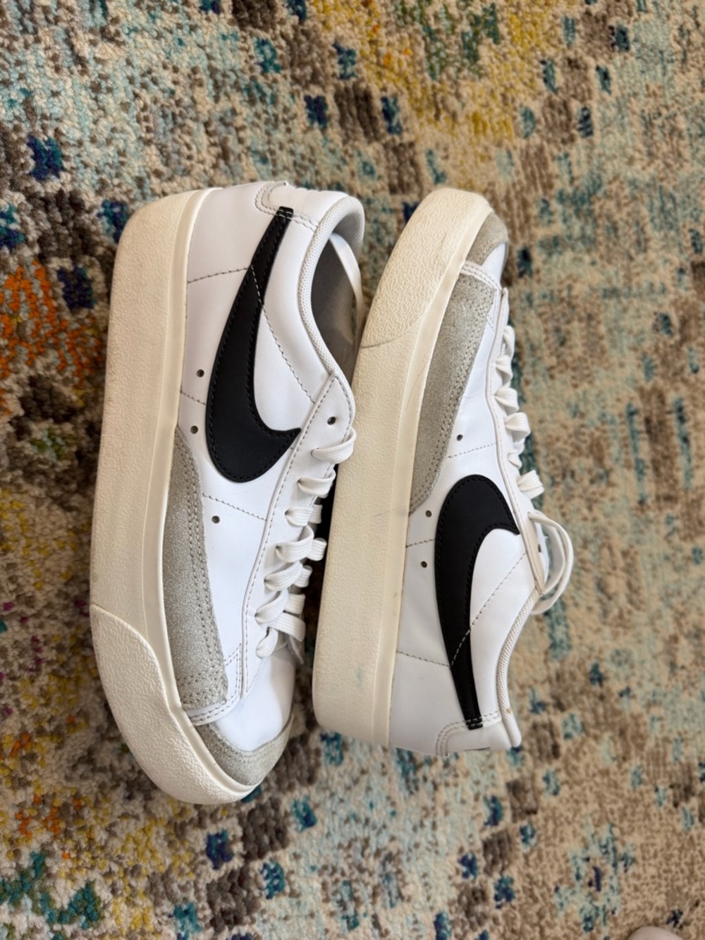 Nike Blazer platform sneakers